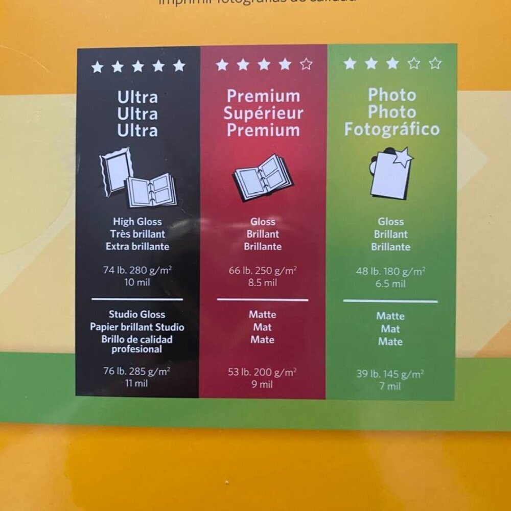 New Kodak Photo Paper - Gloss - 100 Sheets - 8 1/2 x 11 - Still in packaging - Picture 11 of 14